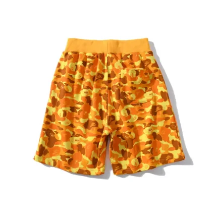 A Bathing Ape Yellow Bape Shorts