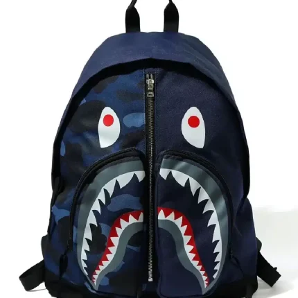 BAPE Color Camo Shark Daypack Backpack