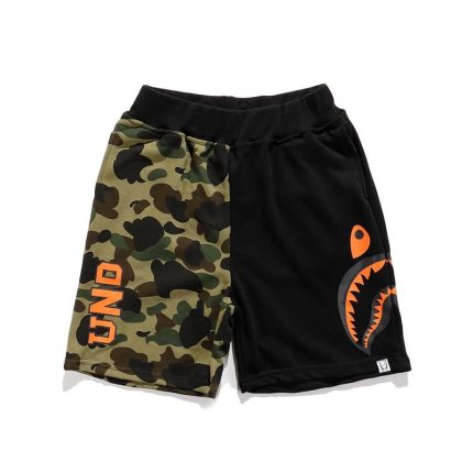 Bape Shark Camo Undefeated Short