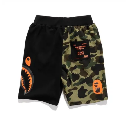 Bape Shark Camo Undefeated Short