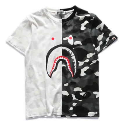 Bape Shark T Shirt Men Women