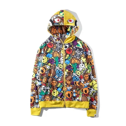 Bape Baby Milo Shark Full Zip Hoodie